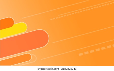 A Pastel-colored Background With Abstract Lines. With An Orange Gradient As The Primary Color.