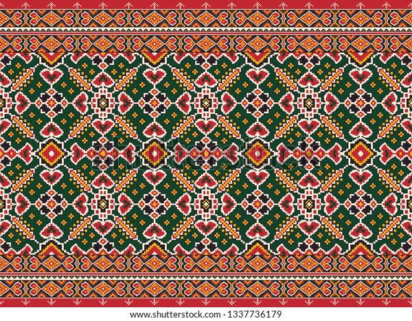 Patola Border Design