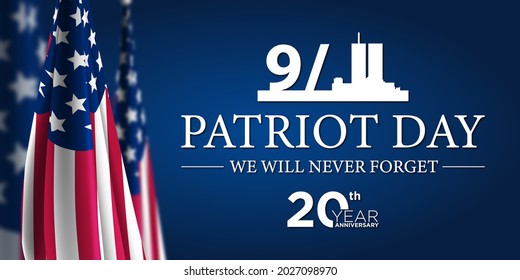 Patriot Day 9 11 USA Background Illustration