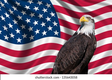 3,644 Eagle Flying With Flag Images, Stock Photos & Vectors | Shutterstock