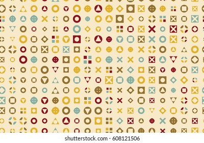 Pattern 50s. Backdrop 1950s retro style