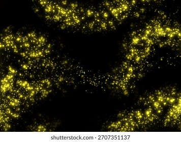 Pattern abstraction glitter holiday background letter crystals fairy tale magic texture China New Year Japan Korea Christmas fairy tale karakul ornament Vintage