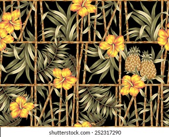 Pattern of aloha shirt