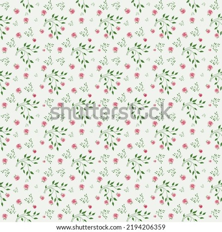 Pattern background seamless flowers cute 