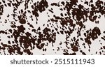 pattern cow leather natural print animal skin. Realistic cow fur seamless skin pattern