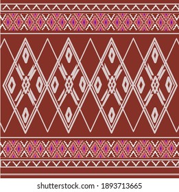 pattern design.vintage design.vintage illustration.clothing fabric.line.thai slik pattern.