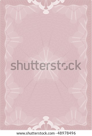 Pattern of pink color for congratulations. Vector Illustrator.