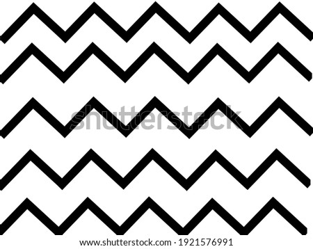 Pattern in zigzag. Classic seamless pattern.