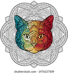 Mandalas Animals Painted Images Stock Photos Vectors Shutterstock