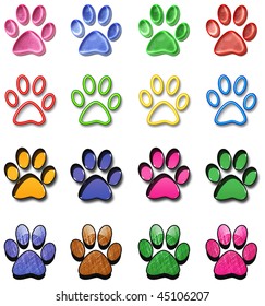 79 Left Foot Print Clip Images, Stock Photos & Vectors 