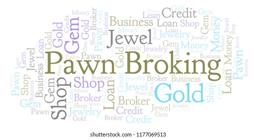 Pawn Broking Word Cloud.