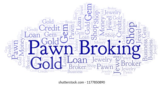 Pawn Broking Word Cloud.