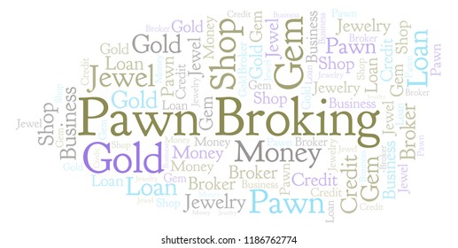 Pawn Broking Word Cloud.