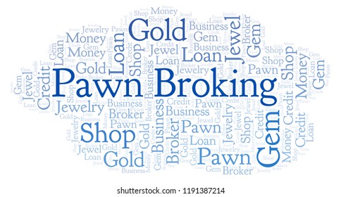 Pawn Broking Word Cloud.