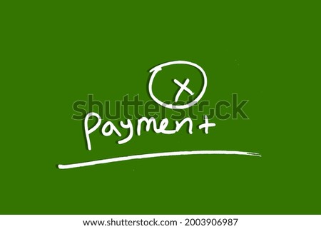 payment recieved written text image