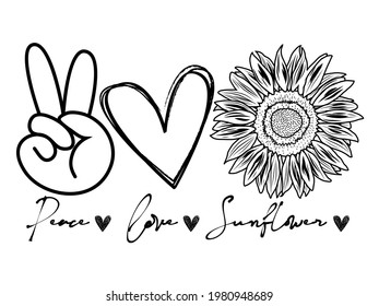 Free Free 51 Peace Love And Sunshine Svg SVG PNG EPS DXF File