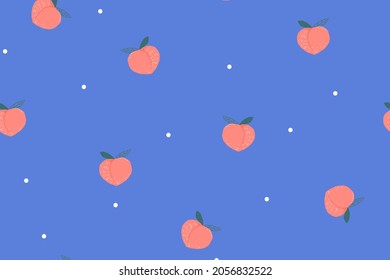 Peach Background, Cute Desktop Wallpaper