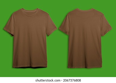 Peach color t-shirt for printing or advertising