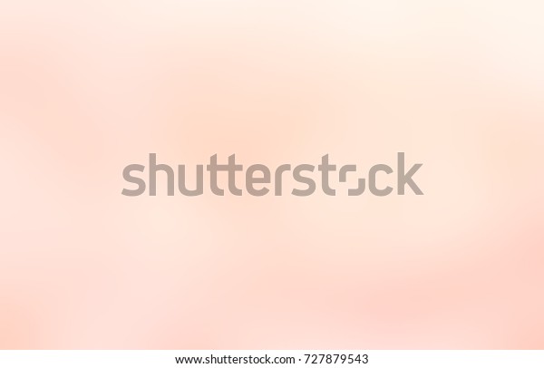 Peach Cream Color Empty Background Pastel Stock Illustration 727879543