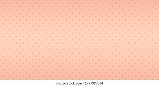 peach polka dot wallpaper