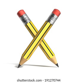 Pencil 3d Font Letter X Stock Illustration 191270744 | Shutterstock