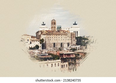 2,484 Roman forum Stock Illustrations, Images & Vectors | Shutterstock