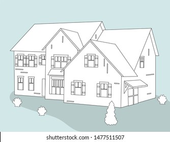  House Drawing Images Stock Photos Vectors Shutterstock