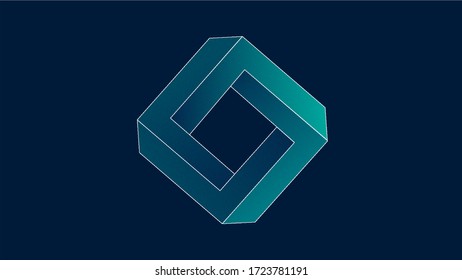  The Penrose Square (blue Color)