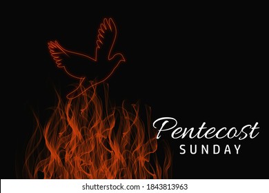  Pentecost Sunday Special Background Design