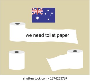 People In Australia Need Toilet Paper Today.