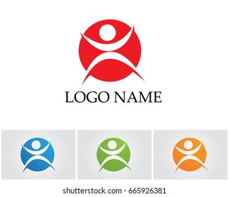 People Care Logo Symbols Stock Illustration 665926381 | Shutterstock