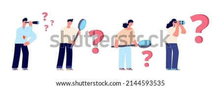 Similar – Image, Stock Photo large question mark