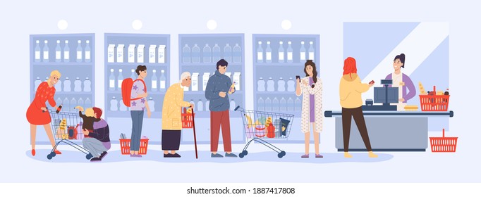 買い物客 たくさん イラスト Hd Stock Images Shutterstock