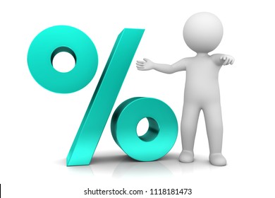 Percent Percentage Sign Profit Earnings Yield Stock Illustration ...