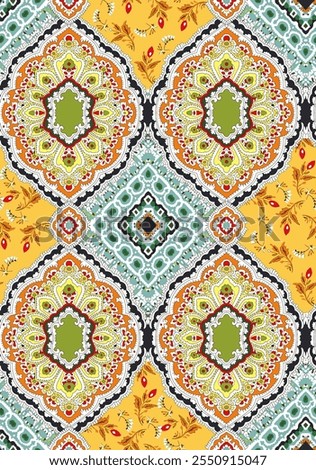 Perfect pattern suitable for summer dress