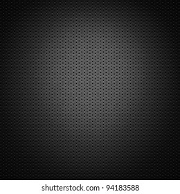 Perforated Carbon Fiber Background