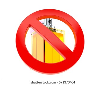 verkenner Feat zegevierend No perfume sign Images, Stock Photos & Vectors | Shutterstock