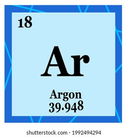 505 Periodic Table Argon Images, Stock Photos & Vectors | Shutterstock