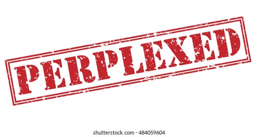 perplexed stamp