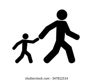 Person Man Child Icon Sign Stock Illustration 347812514 | Shutterstock