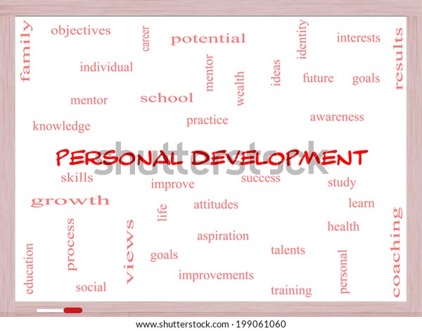 Personal Development Word Cloud Concept On Stock Illustration 199061060 ...