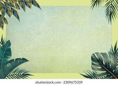 Personalized background art frame that can be used in your design