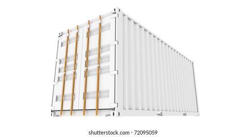 Perspective View Cargo Container Stock Illustration 72095059 | Shutterstock