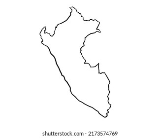 304 Hand drawn map peru Images, Stock Photos & Vectors | Shutterstock