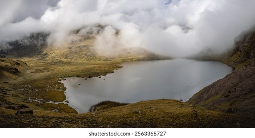 Peruvian Landscape during the Lares trail.