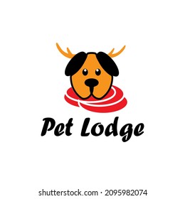 Pet Lodge Logo Very Eye Catching And Easy To Remember