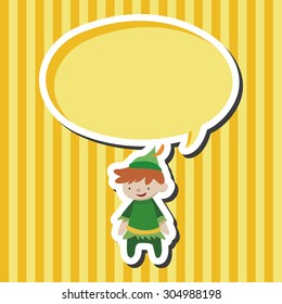 Peter Pan, Cartoon Speech Icon