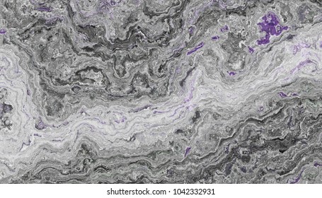 Petrified Wood Pattern. Abstract Marble Texture And Background. 2d Illustration