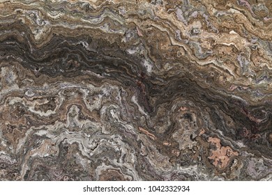 Petrified Wood Pattern. Abstract Marble Texture And Background. 2d Illustration