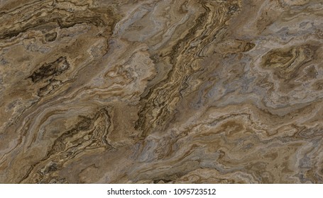 Petrified Wood Pattern. Abstract Marble Texture And Background. 2d Illustration